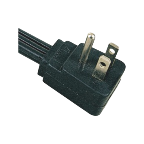 What are the best practices for using a US standard power cord with a power strip?